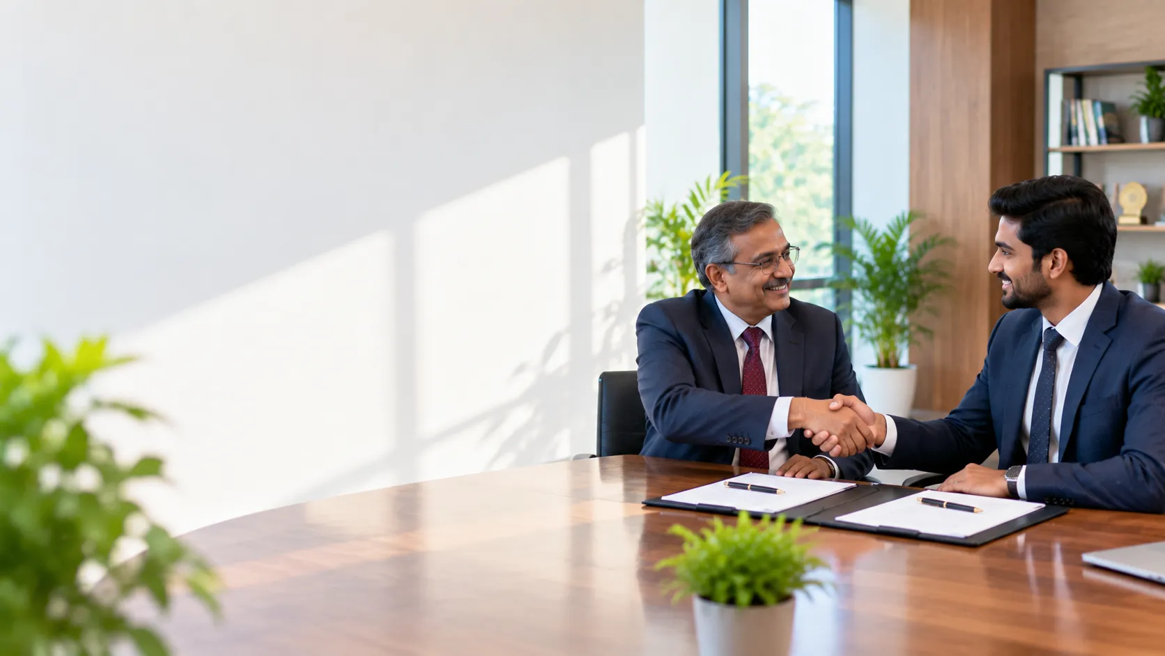 SCOPE partnership signing with an institution